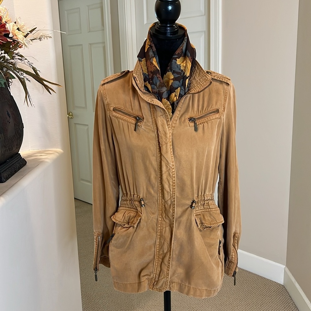 Max Jeans Cargo Utility Jacket size XS